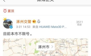 涿州限号最新通知2021-涿州限号2023年3月最新限号