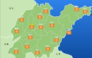 山东今晚明日天气预报查询-山东今晚明日天气