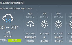 济南天气预报一周7天-济南天气预报一周7天查询