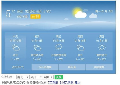 荆州天气预报15天查询-荆州天气预报15天查询百度知道-第3张图片-雾华天气