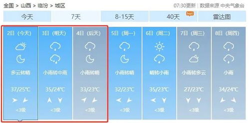 临汾天气预报30天-临汾天气预报30天气-第1张图片-雾华天气