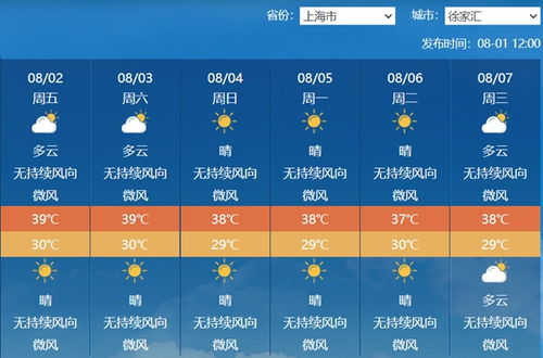上海天气预报15天查询40天-上海天气预报15天查询40天-第3张图片-雾华天气